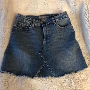 DL1961, Girls Frayed Denim Skirt (Big Kid Size 12)